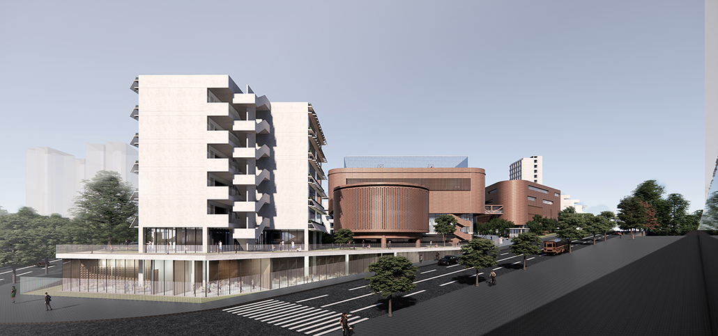 吉华街道水径九年一贯制学校新建工程（方案设计） – 汤桦建筑设计事务所