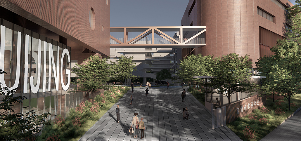 吉华街道水径九年一贯制学校新建工程（方案设计） – 汤桦建筑设计事务所