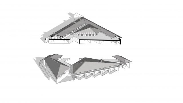 Section Axonometric Projection